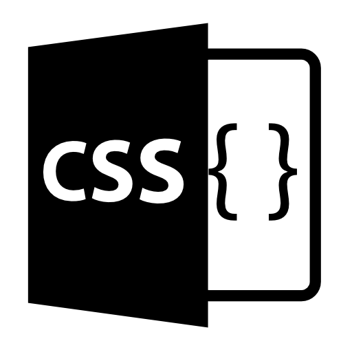 CSS file format with brackets
