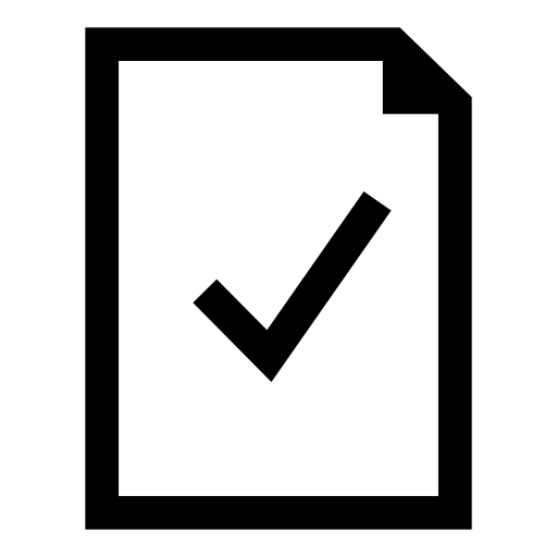 Verified document interface symbol
