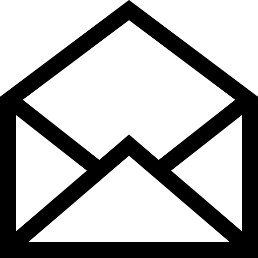 Open mail interface symbol