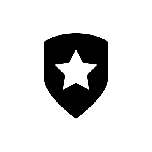 Security star symbol