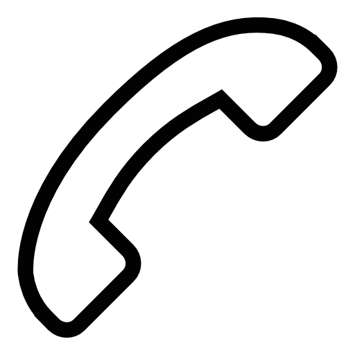 Call end auricular shape, IOS 7 interface symbol
