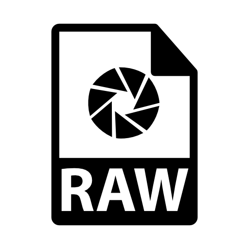 RAW file format symbol