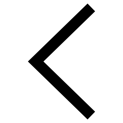 Arrow, previous, IOS 7 interface symbol