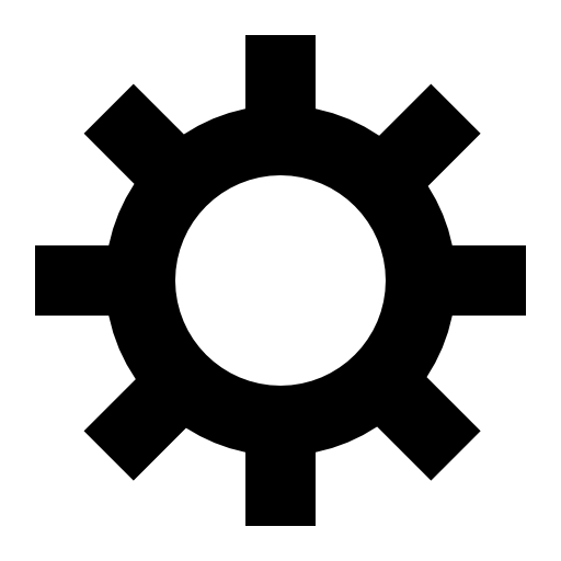 Settings,  gear symbol