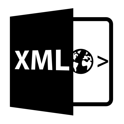 Xml file format symbol