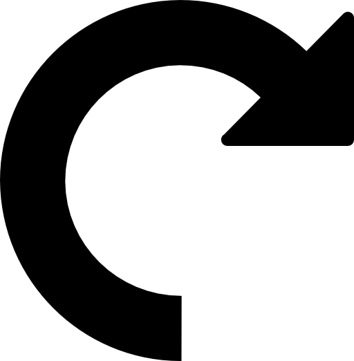 Right rotation symbol