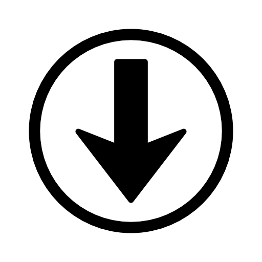 Navigation arrow down button