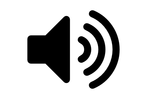 Volume up interface symbol