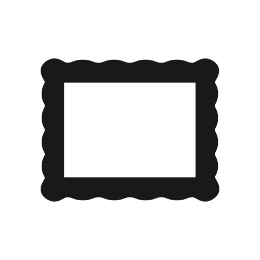 Frame rectangular shape