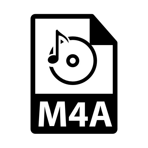 M4a file format symbol