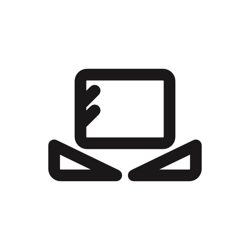 Photography interface symbol outline