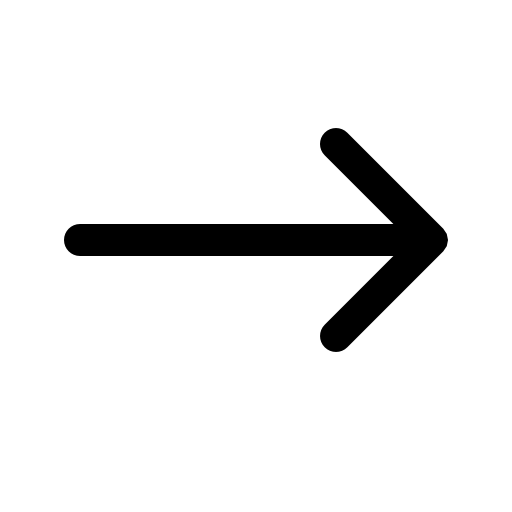 Thin right arrow