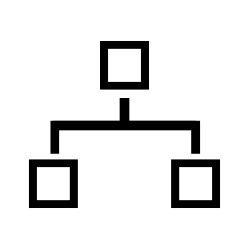Blocks scheme graphic