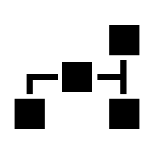 Black squares blocks scheme