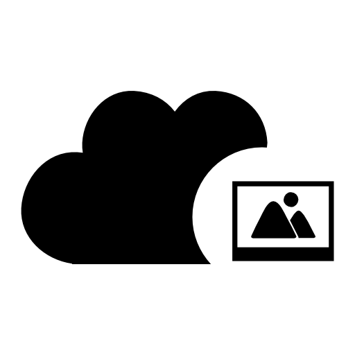 Cloud pic symbol