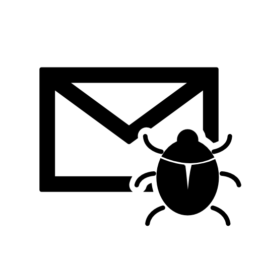 Mail bug interface symbol