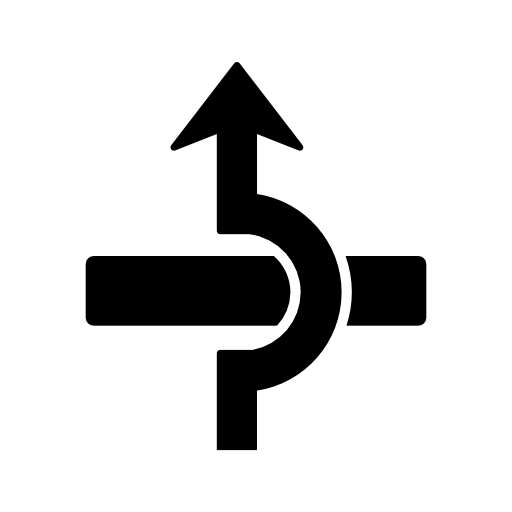 Arrow over a rectangular element