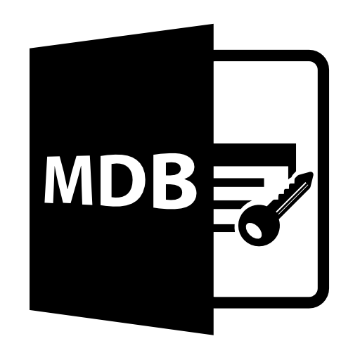 Mdb file format symbol