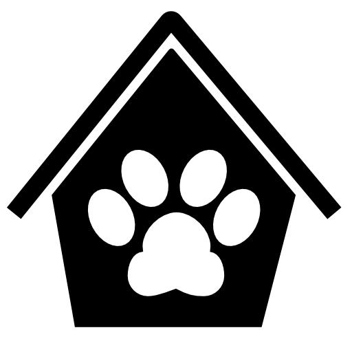Dog pawprint in a house