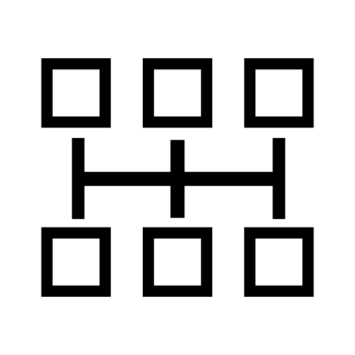 Six squares graphic