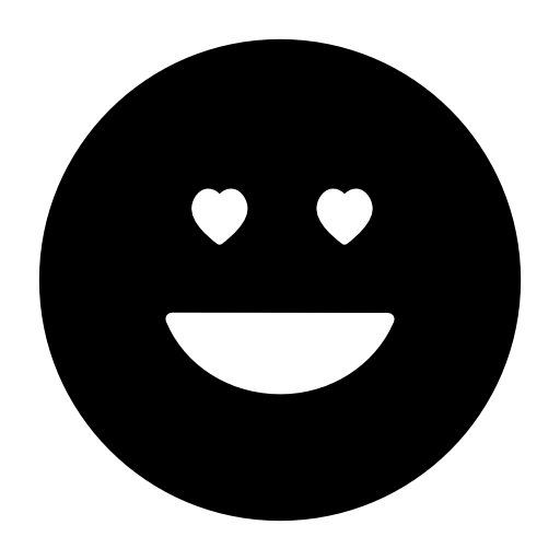 Happy emoticon smiling square