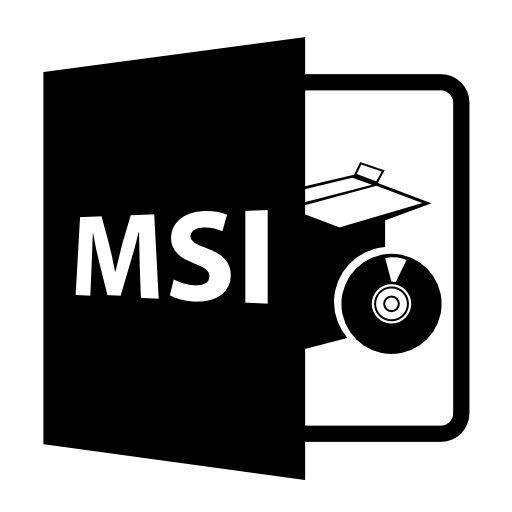 Msi file format symbol