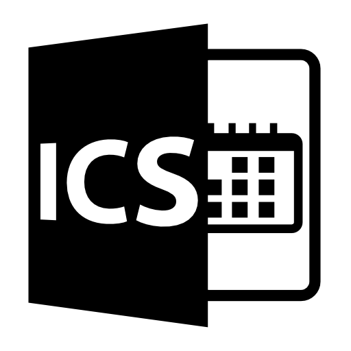 Ics file format symbol
