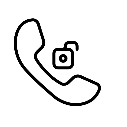 Unlocked call symbol