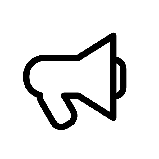 Speaker outline, IOS 7 interface symbol