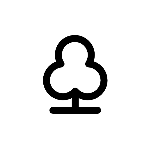 Tree shape, IOS 7 interface symbol