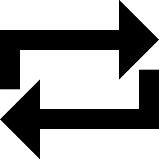 Loop arrows forming a rectangle