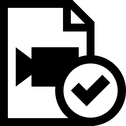Video document accept button