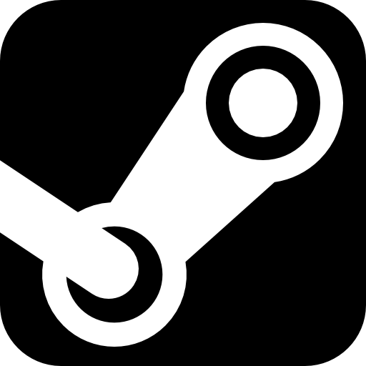 Steam logo, games website