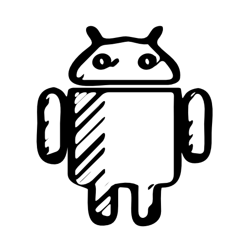 Android sketched logo