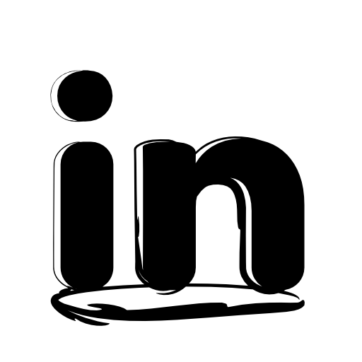 Linkedin sketched logo