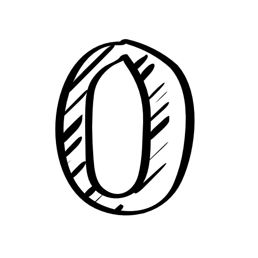 Opera sketched logo outline
