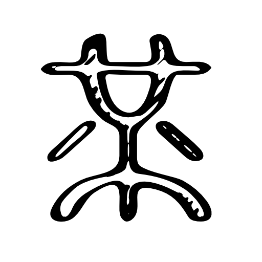 Mister Wong sketch logo outline