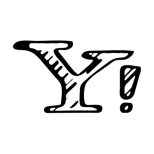 Yahoo sketched logo variant