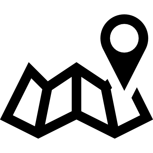 Map with placeholder