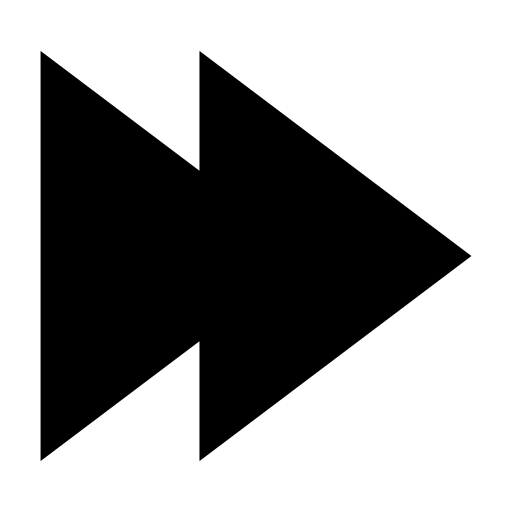Forward arrows, IOS 7 interface symbol