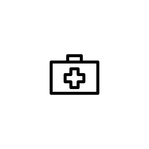 First aid kit outline