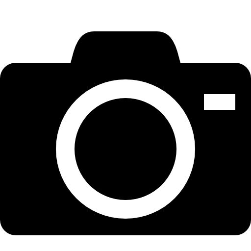 Camera with lens outline