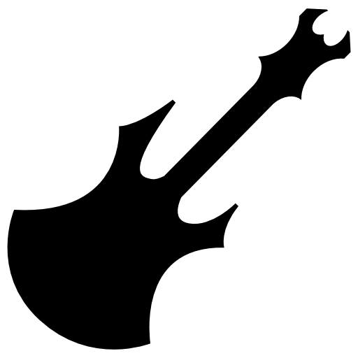 Electric guitar for heavy metal
