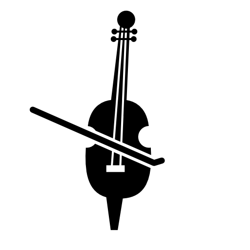 Violin with bow