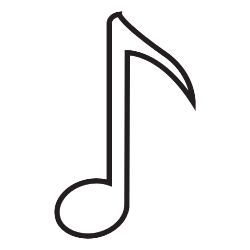 Musical note symbol, IOS 7 interface