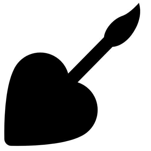 Guitar heart shaped