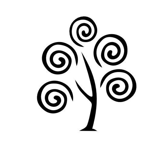 Tree with spirals