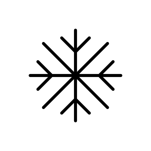 Snowflake lines