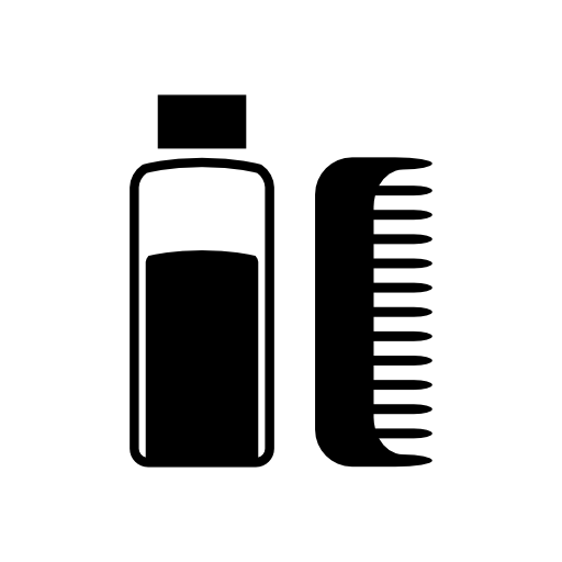 Hair medicine and comb