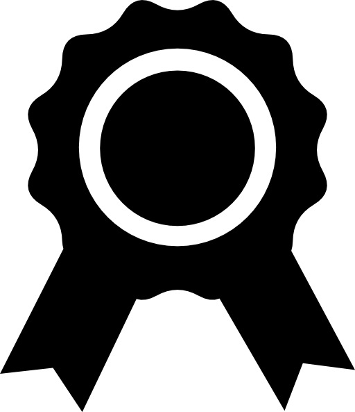 Medal with bow
